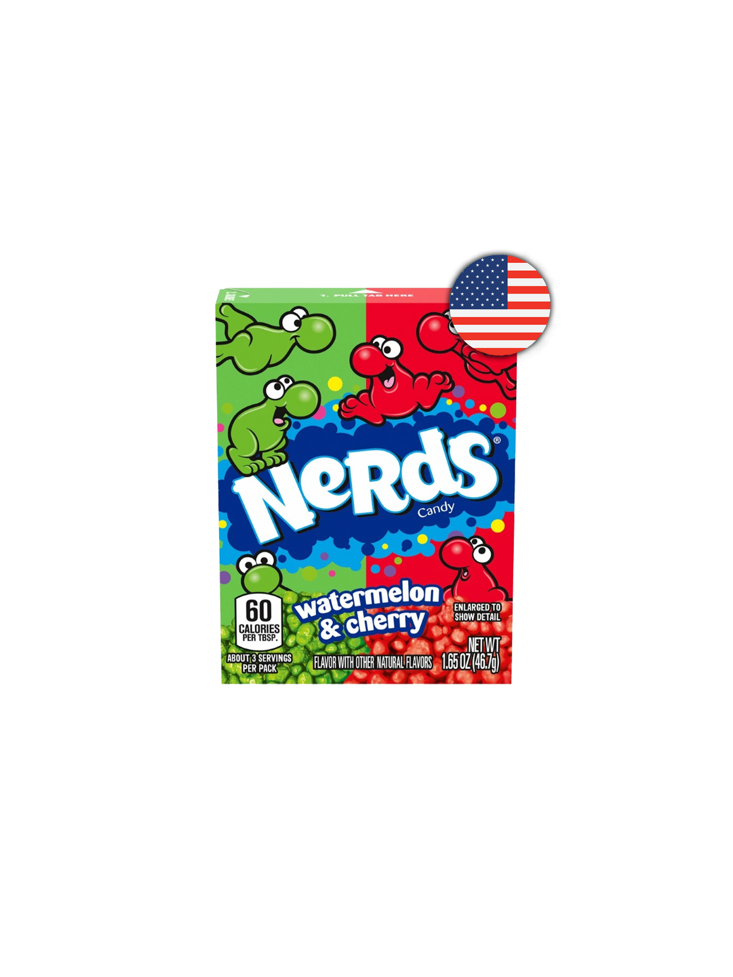 Nerds Melancia e Cereja