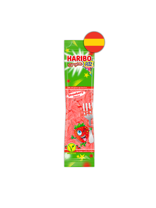Haribo Spaghetti Fizz Morango (200g)